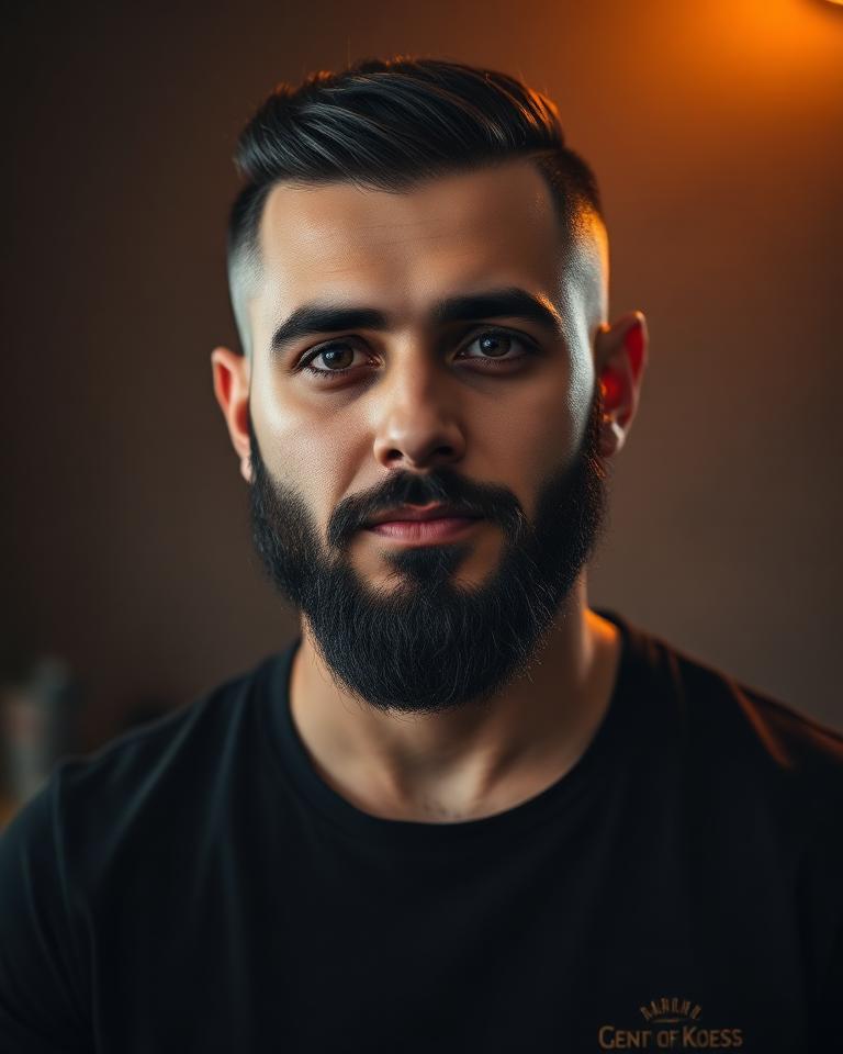Ghazy, Senior Barber at Elegance Barber Shop Brisbane